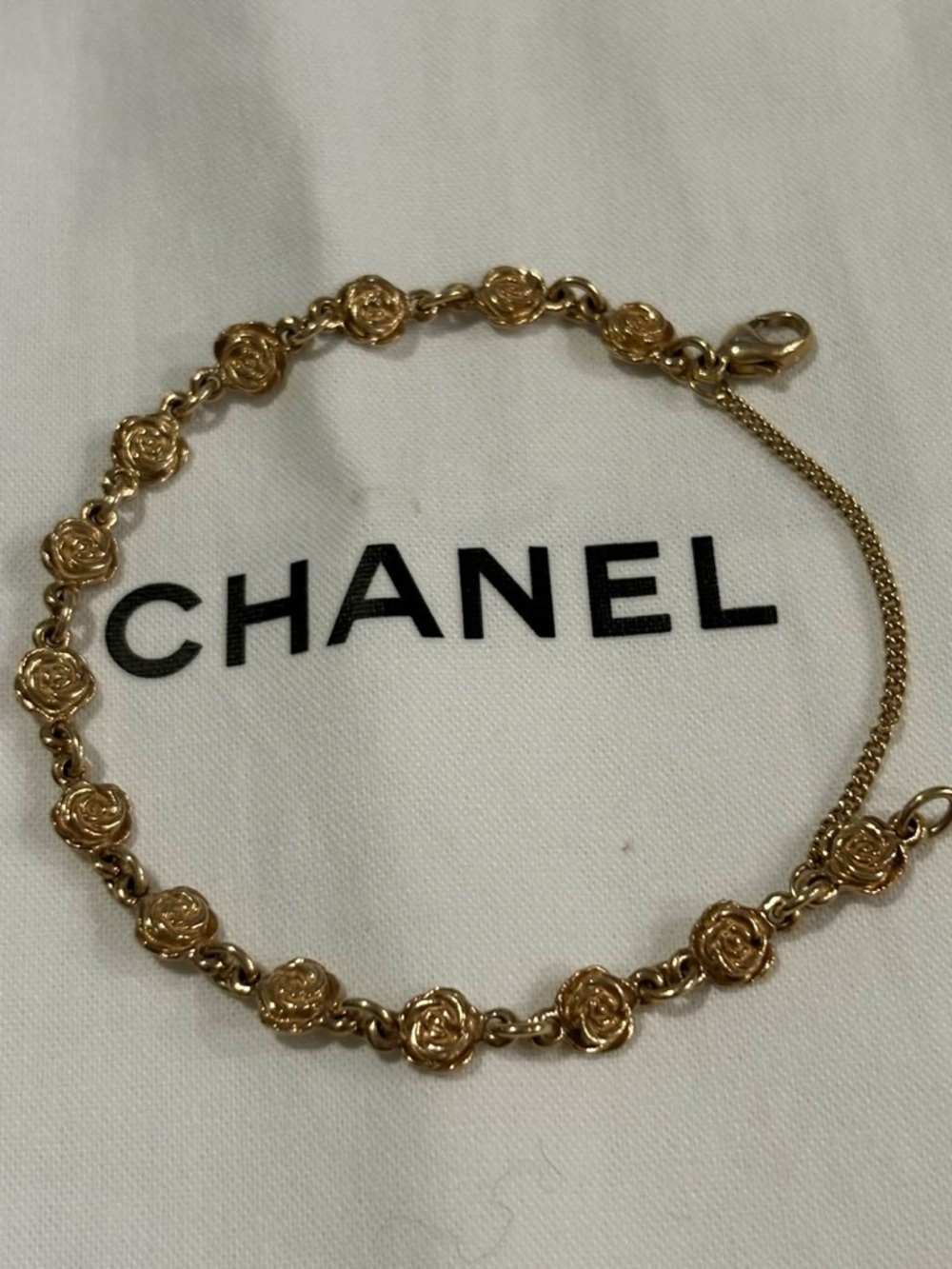 Rose charm bracelet RETIRED